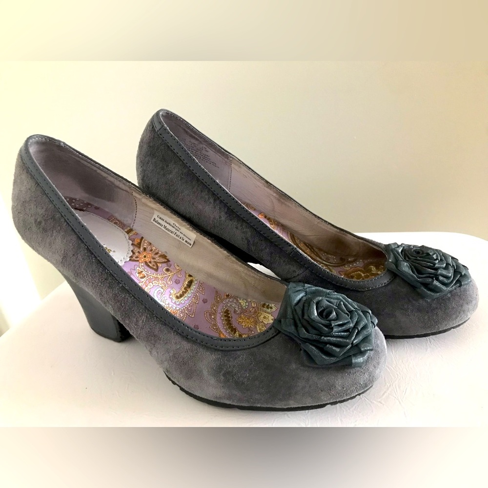 Hush Puppies Guest Designer Series gray pretty shoes